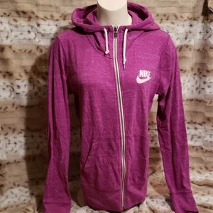 Nike Gym Vintage Zip Front Hoodie